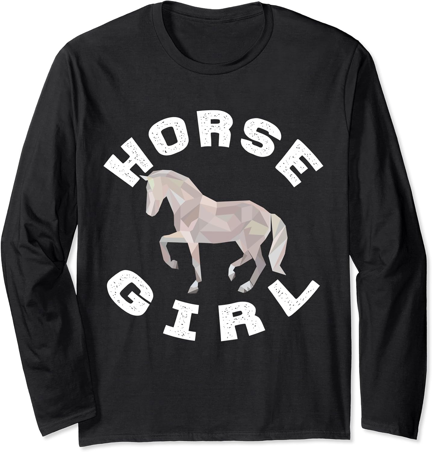 Horse Girl T shirt Gift For Equestrians Riders Racing Long